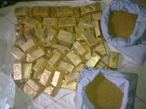 Gold Bars in Gibraltar